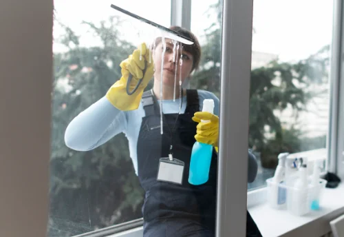 Nettoyage de vitres intérieures et extérieures à Montambert
